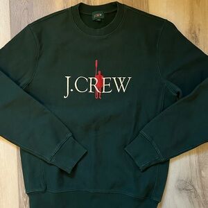 J Crew Heritage 14 oz fleece sweatshirt